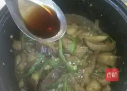 Illustration of how to make pepper and eggplant 10