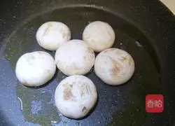 Illustration of making tea mushrooms 3