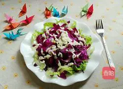 Purple Cabbage Salad Recipe Illustration 4