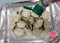 Illustration of grilled assorted mushrooms 11