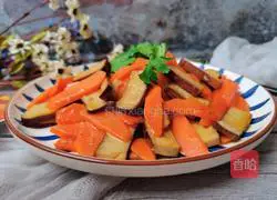 Illustration of how to make dried carrots and eggs 15