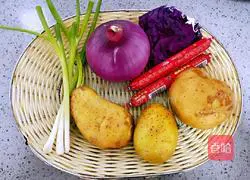 How to make spiced potato shreds Illustration 1