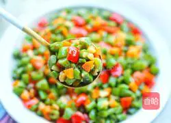 Illustration of how to fry green beans 15