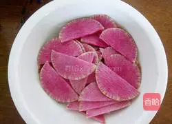 Illustration of how to make sweet and sour radish 2