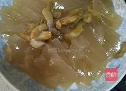 Illustration of making mustard konjac 3