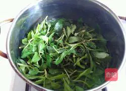 Illustration of how to mix Malantou with dried fragrant seeds 4