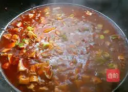 Illustration of how to make spicy tofu 10