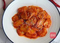 Illustration of Korean Spicy Rice Cake 10