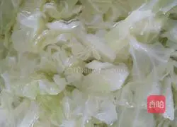 Cold cabbage Illustration of how to do it 1