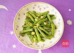 Illustration of how to stir-fry green beans 14