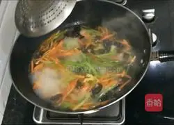 Illustration of how to make celery mixed with celery 3