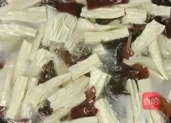 Cold yuba and fungus Practice illustration 13