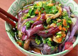 Illustration of how to make cold eggplant 4