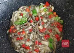 Illustration of how to make chives and leeks (small dried fish) 5