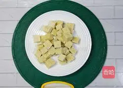 Illustration of how to make frozen tofu and cabbage stewed 4