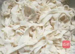 Illustration of how to make steamed white radish vegetables 7