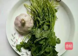 Illustration of how to make spicy and cold yuba 4