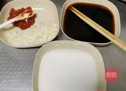 Illustration of how to make Braised Garlic Eggplant with Sauce (Noodles with Tomato Sauce and Rice with Tomato Sauce) 5