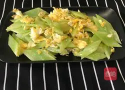Illustration of how to make stir-fried lettuce and eggs 8