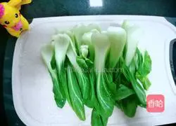 Illustration of how to make rapeseed with sauce 3