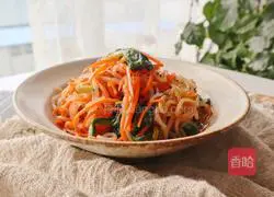 Cold konjac vermicelli ❗️Low salt, low fat, spicy and sour, delicious and addictive without gaining weight‼ ️Illustration of how to do it 10