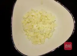Illustration of how to make garlic beans with tofu sauce 4