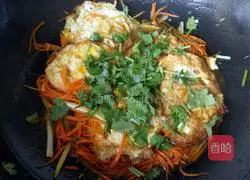 Illustration of how to make fish-flavored poached eggs 17