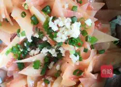 Illustration of how to make tofu mixed with tomato sauce 9