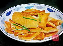 Illustration of how to make pan-fried tofu 5