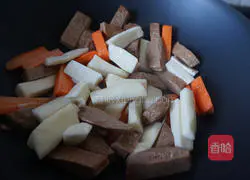 Yam stewed beef tenderloin (vegetarian version) recipe 5