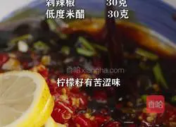 Lemon spicy and sour boneless chicken feet as snacks and drinks Illustrations of delicious recipes 7
