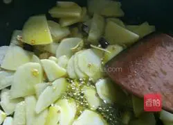 Illustration of how to make balsamic vinegar potato chips 3