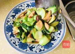 Illustration of how to make mushrooms and rapeseed 9