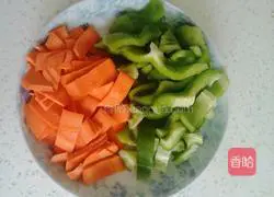 Colorful Pleurotus eryngii Recipe Illustration 2