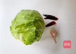 Illustration of how to make oyster cabbage 1