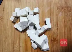 Illustration of how to make oyster sauce eggplant tofu 2