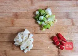 Illustration of how to make cold yuba 9