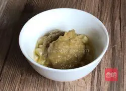 Illustration of how to make fragrant water spinach 5