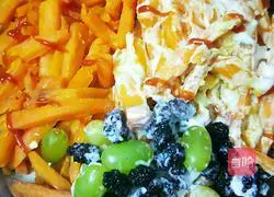 Illustration of how to make yogurt and sweet potato platter 14