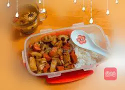 Illustration of how to make delicious sweet and sour lotus root bento at home 7