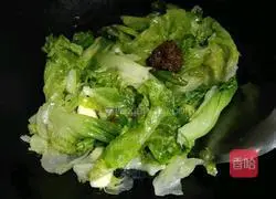 Illustration of how to make lettuce in oyster sauce 6