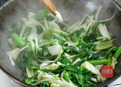 Chu Qi Recipe - Seven Vegetables Illustration of how to make dishes 2