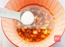 Illustration of how to make cold fungus and broccoli 7