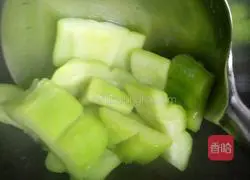 Sauce garlic-flavored cold melon Illustration of how to do it 4