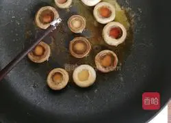 Illustration of how to make original pan-fried mushrooms 5
