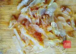 Illustration of how to make cold jellyfish head 4