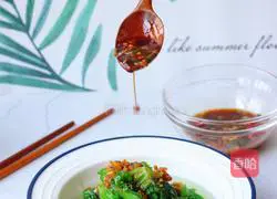 Lose weight and reduce fat#Garlic oyster sauce lettuce recipe illustration 7