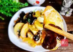 Illustration of how to cook cucumber with fungus 10