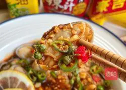 Illustration of how to make cold clams 9