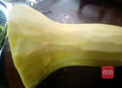 Illustration of how to make salted egg baked pumpkin 1